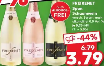 Kaufland FREIXENET Span. Schaumwein Angebot