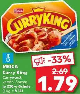 Kaufland MEICA Curry King Currywurst Angebot