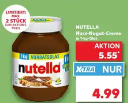 Kaufland NUTELLA Nuss-Nugat-Creme Angebot