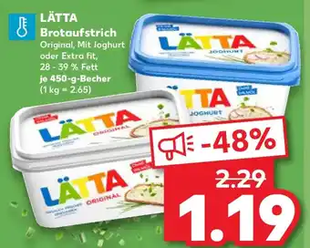 Kaufland LÄTTA Brotaufstrich Angebot