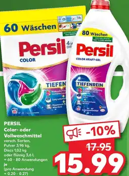 Kaufland PERSIL Color- oder Vollwaschmittel Angebot