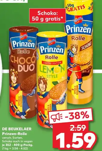 Kaufland DE BEUKELAER Prinzen-Rolle Angebot