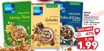 Kaufland KÖLLN Müsli Angebot
