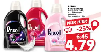 Kaufland PERWOLL Feinwaschmittel Angebot