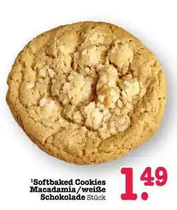 Scheck-in-Center Softbaked Cookies Macadamia/weiße Schokolade Angebot