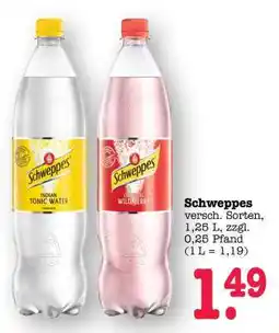 Scheck-in-Center Schweppes Angebot