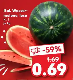 Kaufland Ital. Wassermelone, lose Angebot