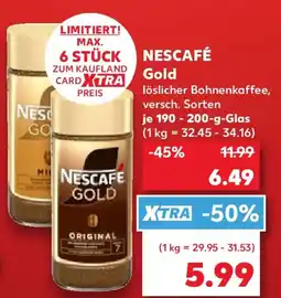 Kaufland NESCAFÉ Gold Angebot