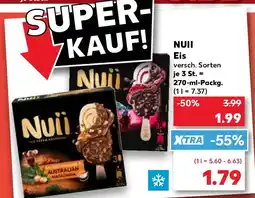 Kaufland NUII Eis Angebot