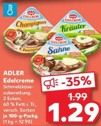 Kaufland ADLER Edelcreme Angebot