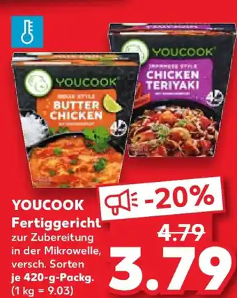 Kaufland YOUCOOK Fertiggericht Angebot