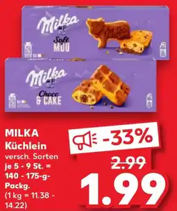 Kaufland MILKA Küchlein Angebot