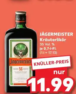 Kaufland JÄGERMEISTER Kräuterlikör Angebot