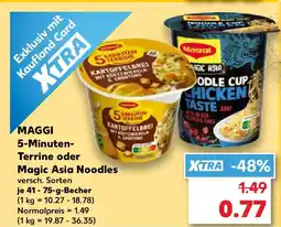 Kaufland MAGGI 5-Minuten- Terrine oder Magic Asia Noodles Angebot