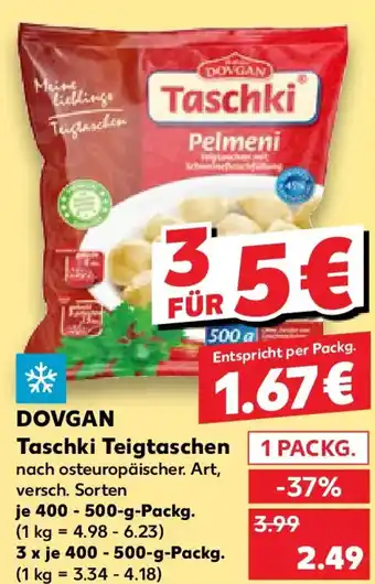 Kaufland DOVGAN Taschki Teigtaschen Angebot
