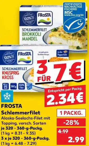Kaufland FROSTA Schlemmerfilet Angebot