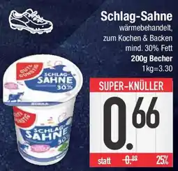 E-Center GUT&GUNSTIG Schlag-Sahne Angebot