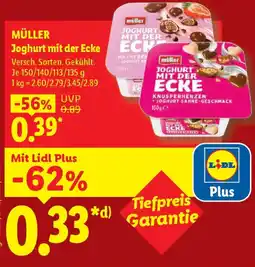 Lidl MÜLLER Joghurt mit der Ecke Angebot