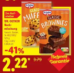 Lidl DR. OETKER Backmischung Angebot