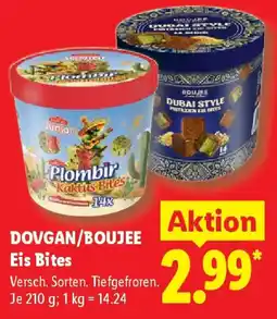 Lidl DOVGAN/BOUJEE Eis Bites Angebot