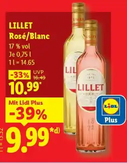 Lidl LILLET Rosé/Blanc Angebot