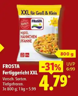 Lidl FROSTA Fertiggericht XXL Angebot
