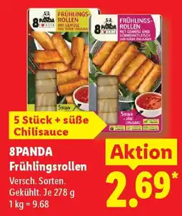 Lidl 8PANDA Frühlingsrollen Angebot