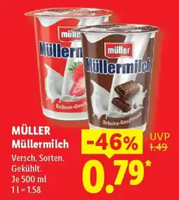 Lidl MÜLLER Müllermilch Angebot