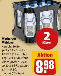 REWE Warburger Waldquell Angebot