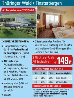 REWE Thüringer Wald / Finsterbergen Angebot