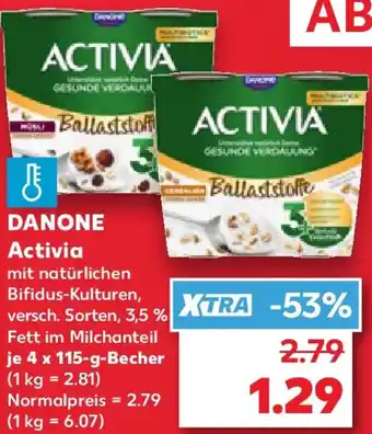 Kaufland DANONE Activia Angebot