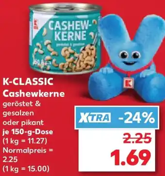 Kaufland K-CLASSIC Cashewkerne Angebot