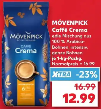 Kaufland MÖVENPICK Caffè Crema Angebot