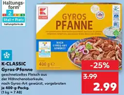 Kaufland K-CLASSIC Gyros-Pfanne Angebot