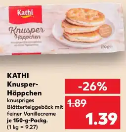 Kaufland KATHI Knusper Häppchen Angebot