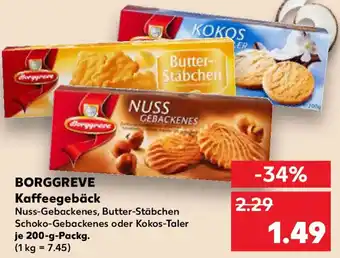 Kaufland BORGGREVE Kaffeegebäck Angebot