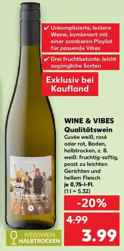 Kaufland WINE & VIBES Qualitätswein Angebot
