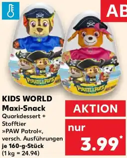 Kaufland KIDS WORLD Maxi-Snack Angebot
