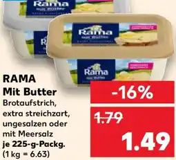Kaufland RAMA Mit Butter Angebot
