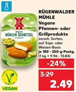 Kaufland RÜGENWALDER MÜHLE Vegane Pfannen- oder Grillprodukte Angebot