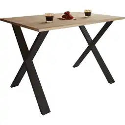 Netto Marken-Discount VCM Premium Holz Esstisch H. 76 x B. 110 x T. 80 cm Küchentisch Speisetisch Tisch Xona X Angebot