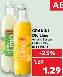 Kaufland GRANINI Die Limo Angebot
