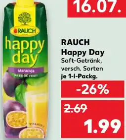 Kaufland RAUCH Happy Day Angebot