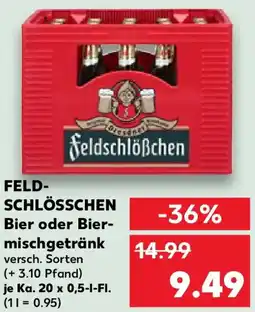 Kaufland FELDSCHLÖSSCHEN Bier oder Biermischgetränk Angebot