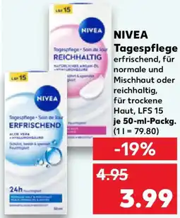 Kaufland NIVEA Tagespflege Angebot