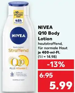 Kaufland NIVEA Q10 Body Lotion Angebot