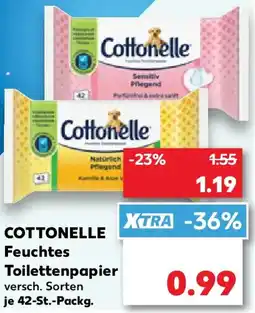 Kaufland COTTONELLE Feuchtes Toilettenpapier Angebot