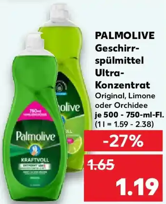 Kaufland PALMOLIVE Geschirrspülmittel Ultra Konzentrat Angebot