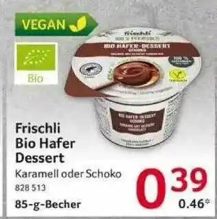 Selgros Frischli Bio Hafer Dessert Angebot