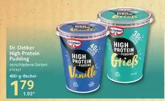 Selgros Dr Oetker High Protein Pudding Angebot